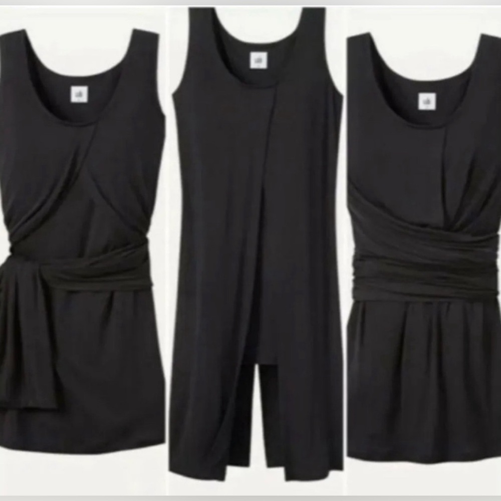 Cabi Beyond Tee Tank Long Layered Tunic Shirt 4 outfits in 1 Medium